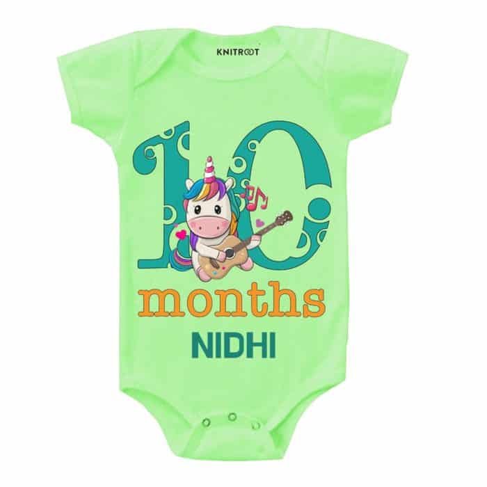Unicorn Design Onesie ten month old baby Unicorn Design Onesie ten month old baby