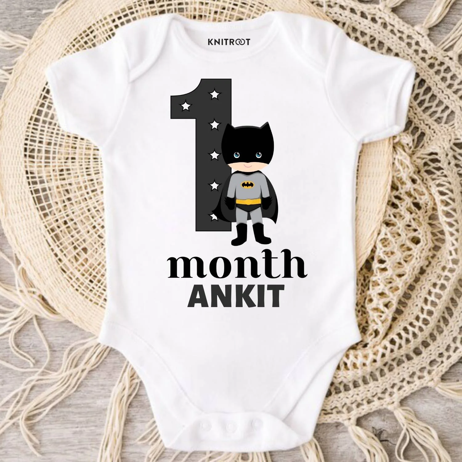 35 one-month-baby-romper-batman