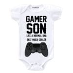 Dad gamer dad&son combo tshirt color white