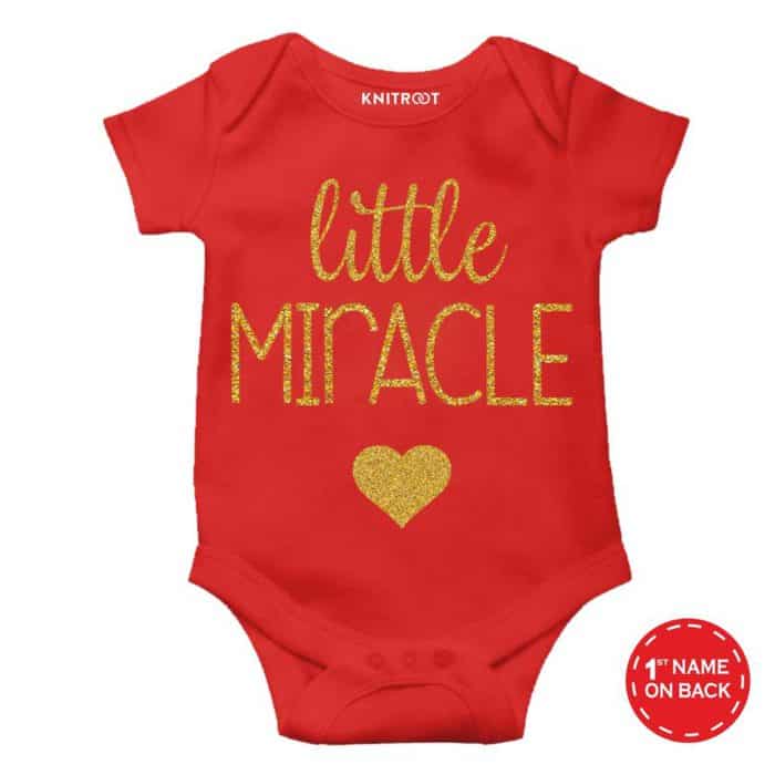 Little Miracle Baby Romper – KNITROOT