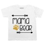 mom and son combo tees stated baby bear