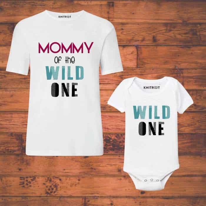 mom and newborn son matching romper and shirts matching mother daughter combo dress india