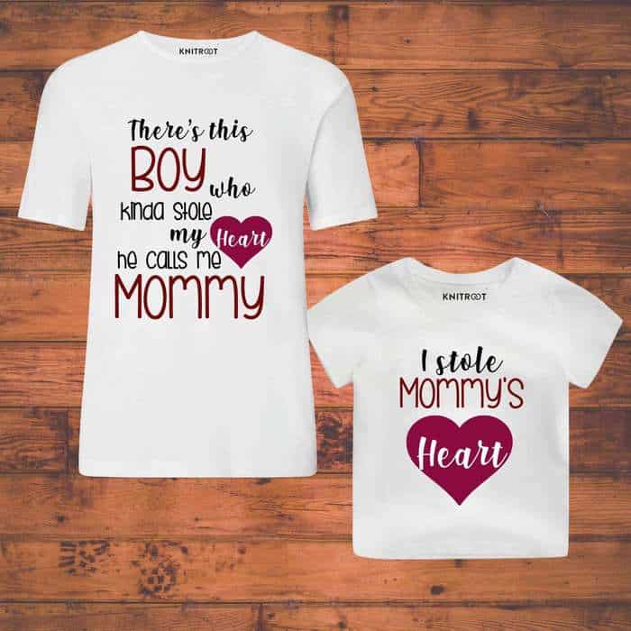 mom and son duo tees mother daughter matching outfits for mothers day