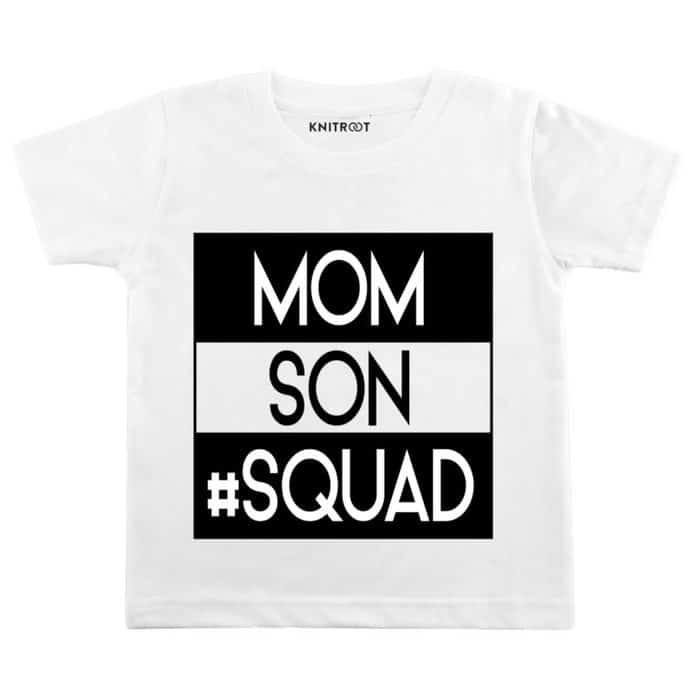 Mom son squad shirt Clearance