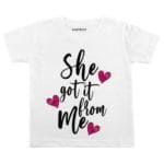 customized t-shirts for mother and daughter