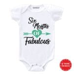 Six months of fabulous new design baby romper