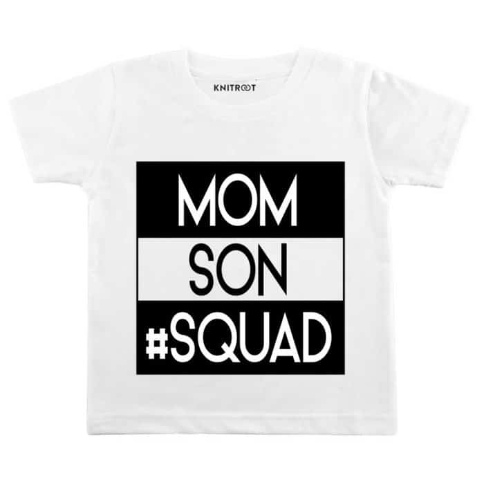 squad mom and son