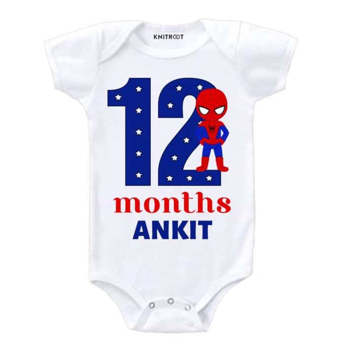 tweleve month baby romper spiderman 12 month baby boy birthday dress