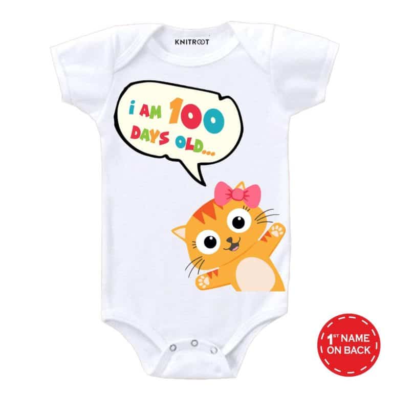 100 days baby shower