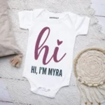 Baby Naming Ceremony Romper