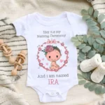 Naming Ceremony Onesie For Baby
