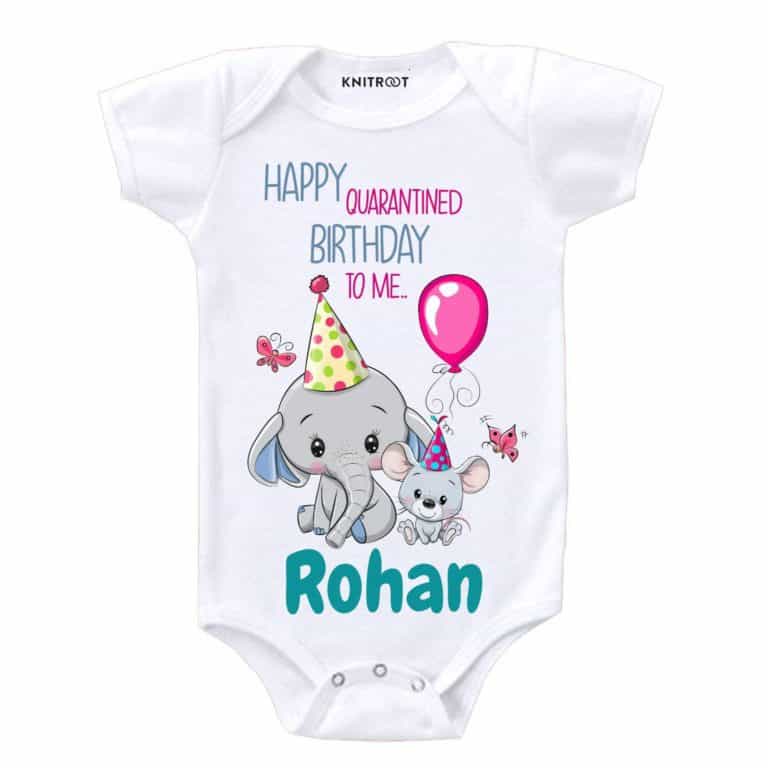 happy quarantine birthday to me romper
