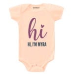 Baby Naming Ceremony Romper