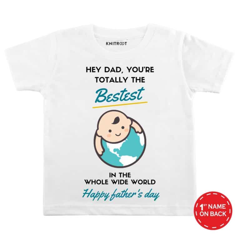 in the whole world you are the bestest white t shirt