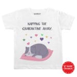 Quarantine cats t shirt
