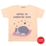 napping the quarantine way tees