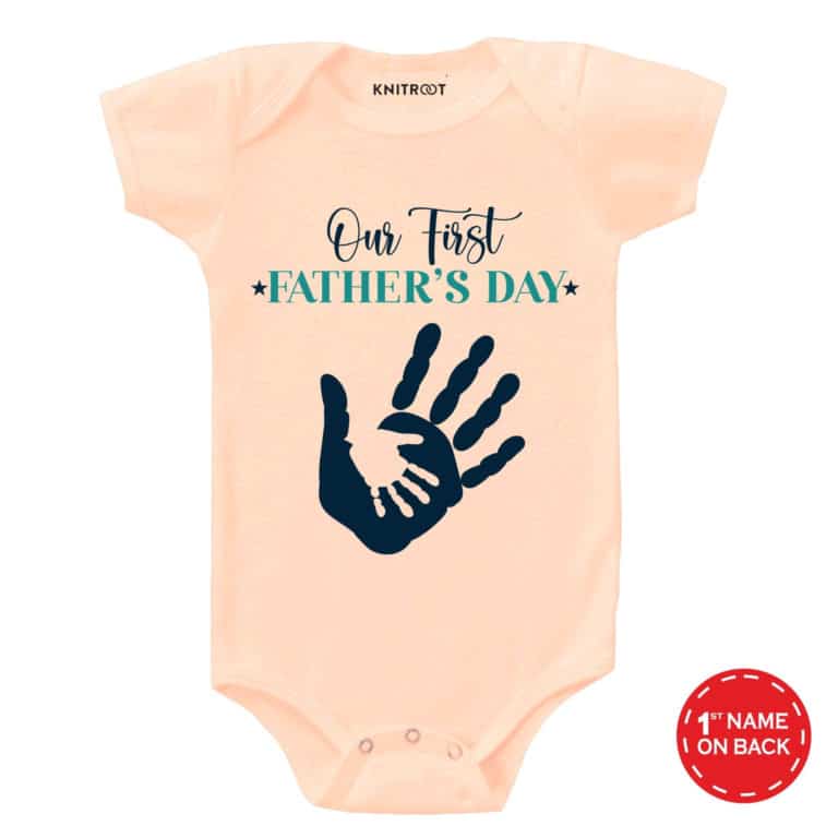 our first father's day pitch romper