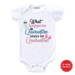 Quarantine baby romper