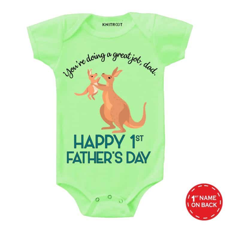 you are doing great job dad , happy father's day kangaroo design