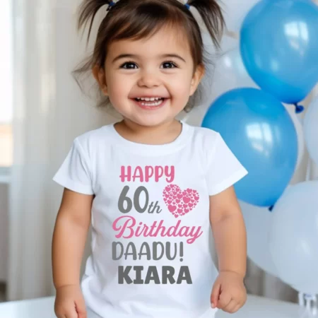 Happy 60th Birthday Daadu! Baby Wear