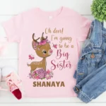 Going To Be A Big Sister T shirt & Onesie