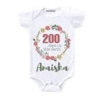 200 Days on this Earth Baby Wear