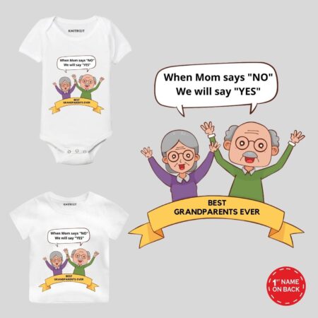 Best GrandParents Ever Baby Wear