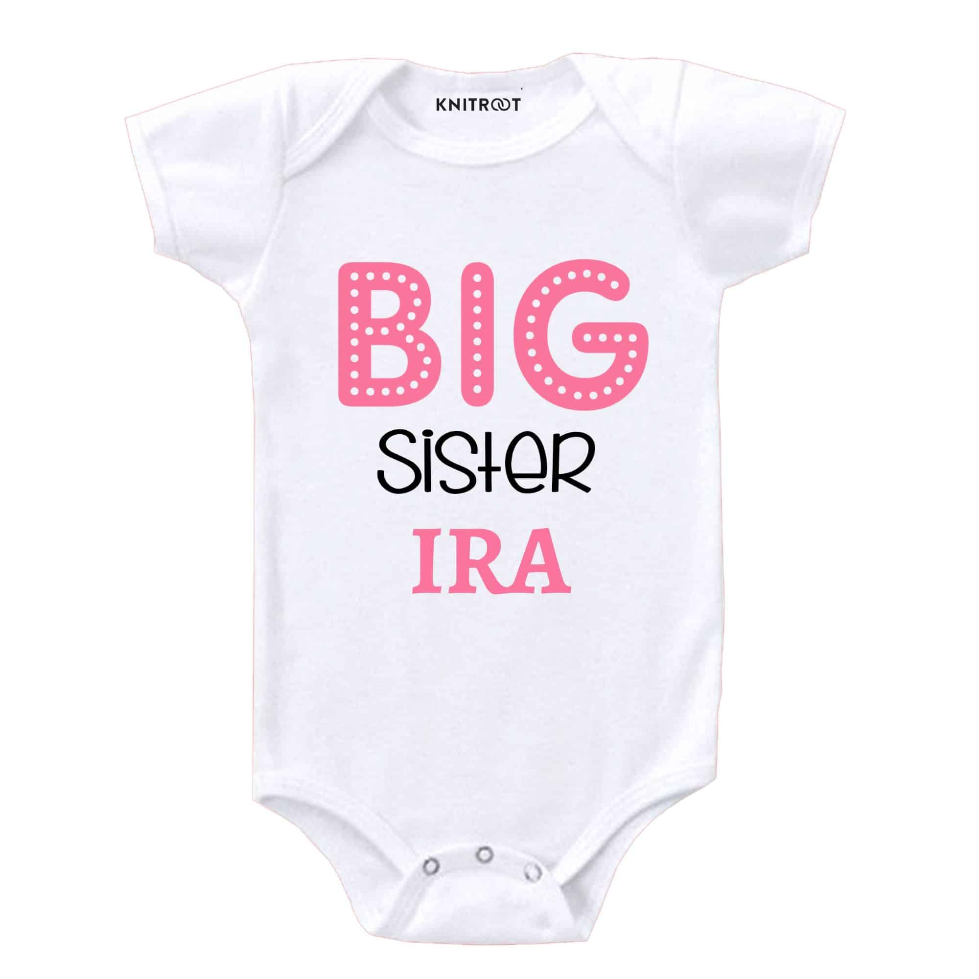 Big sister baby clothes