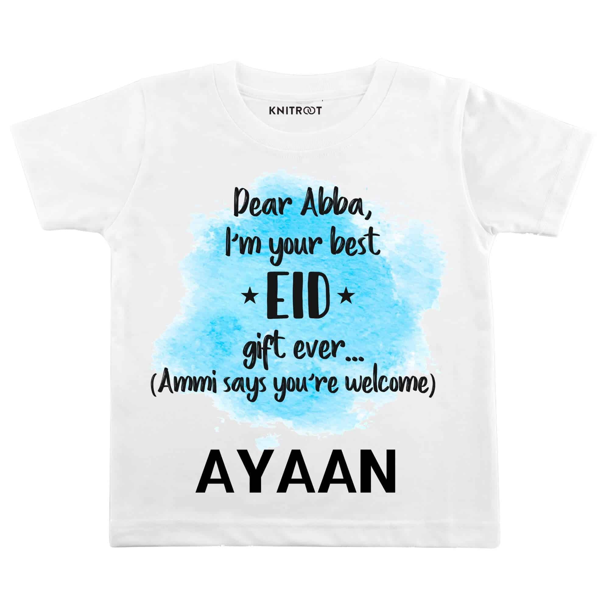 Dear abba , im your best gift