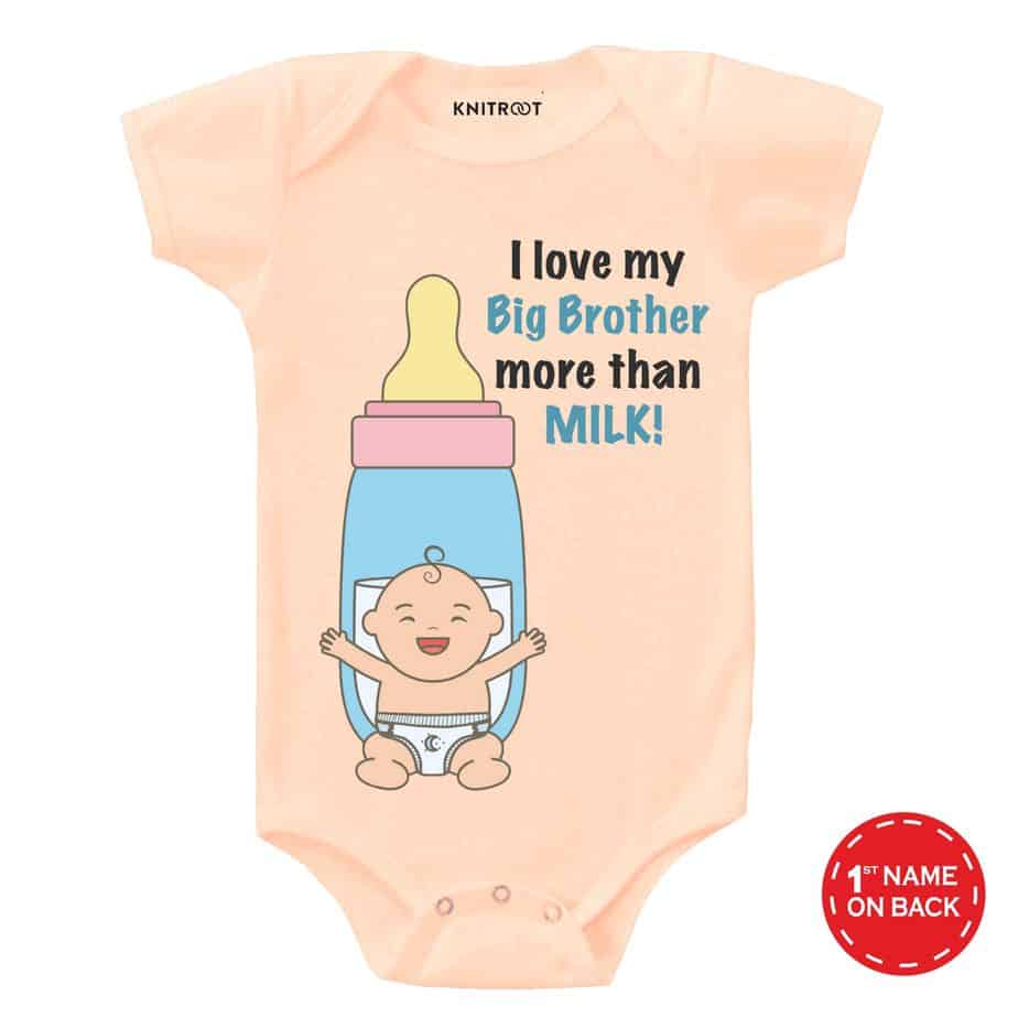 I love my big brother more than milk