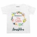 promoted to big sister t shirt