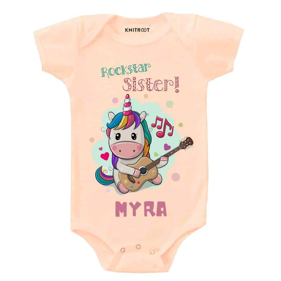 Rockstar sister romper