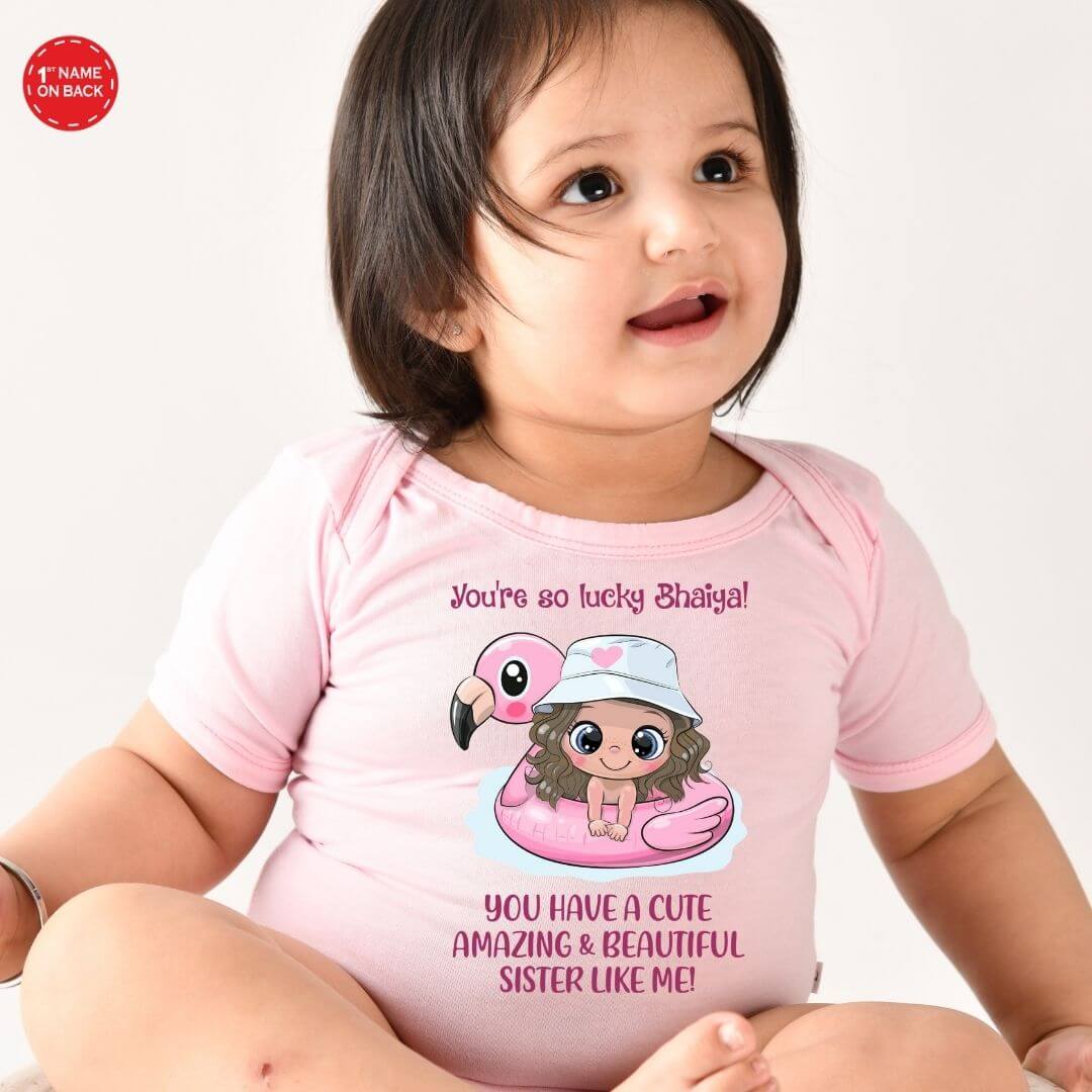 You have cute amazing sister like me