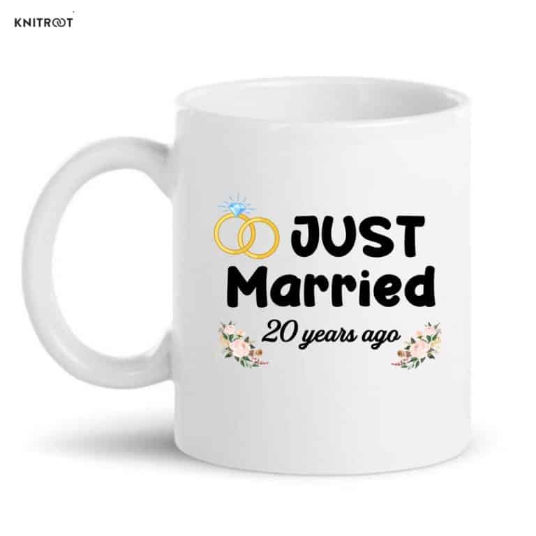 just married coffe mugs