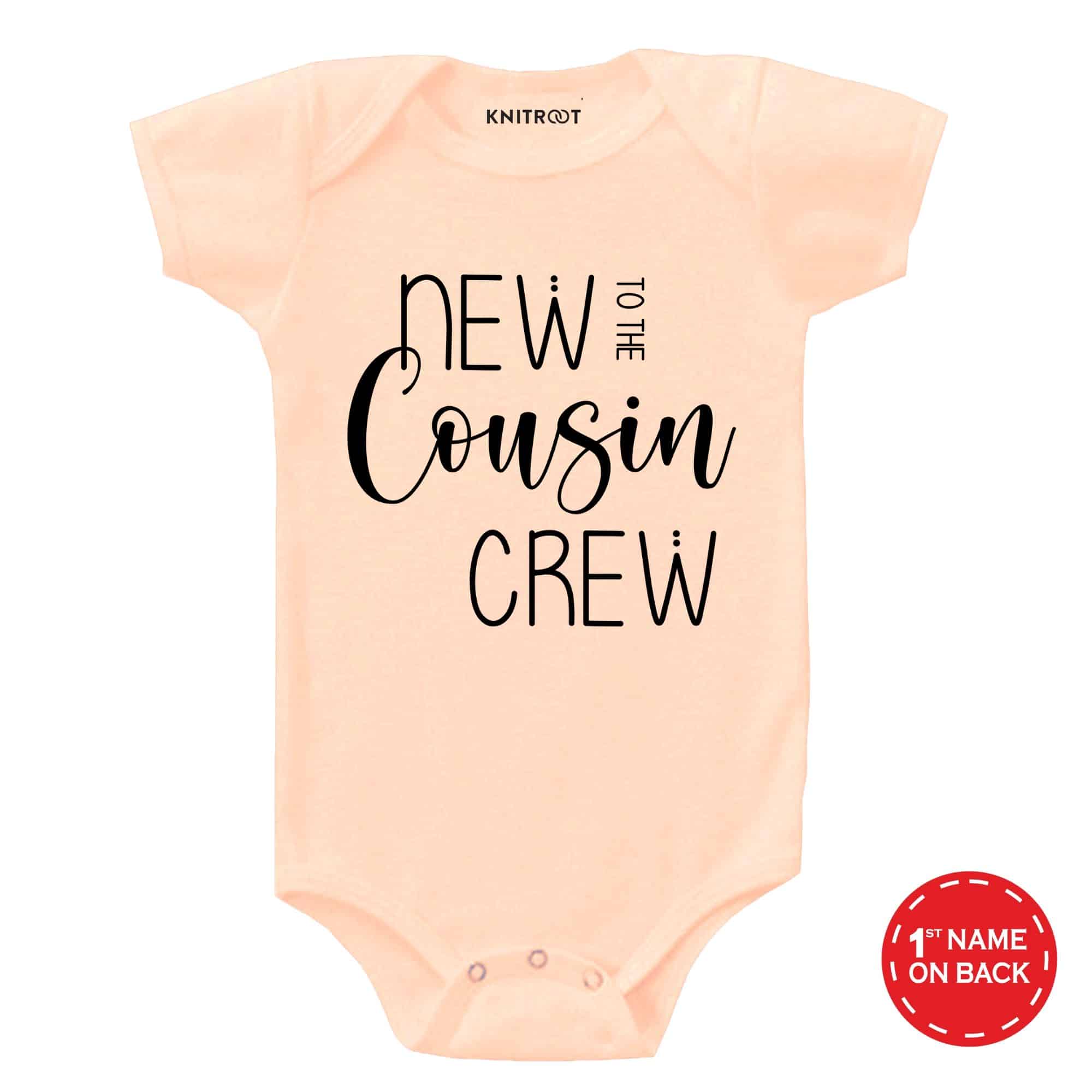 new to cousin crew romper