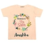 promoted to big sister t shirt