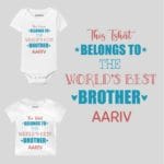 World's Best Brother Outfit