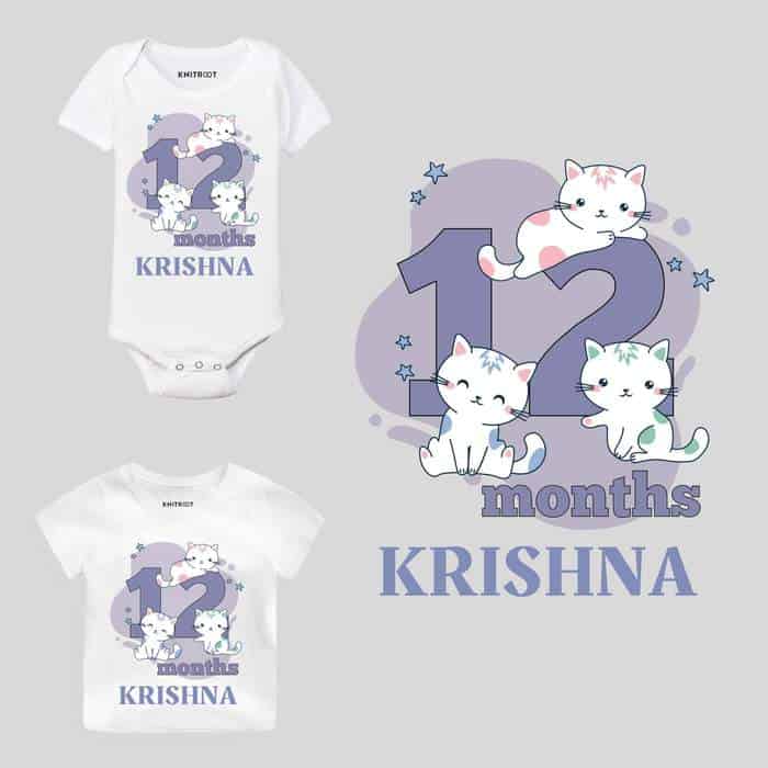 12 month white t shirt