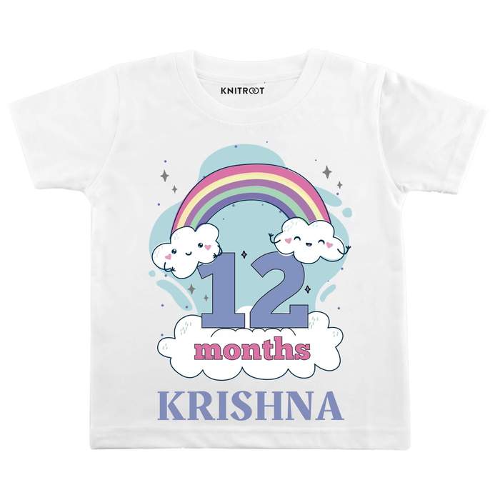 12 Month Rainbow Theme TEES