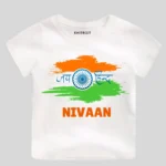 jai hind printed baby t shirt
