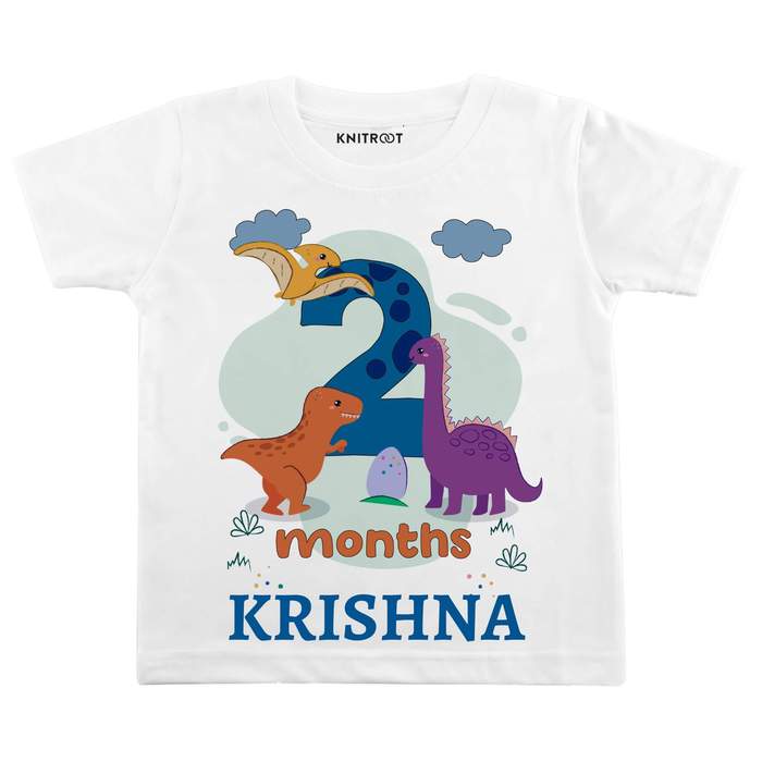 2 Month DINO Theme TEES