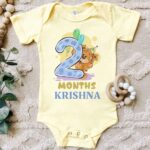 Happy Second Month Birthday Outfit