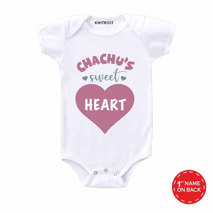 Chachu's Sweet Heart Baby Romper