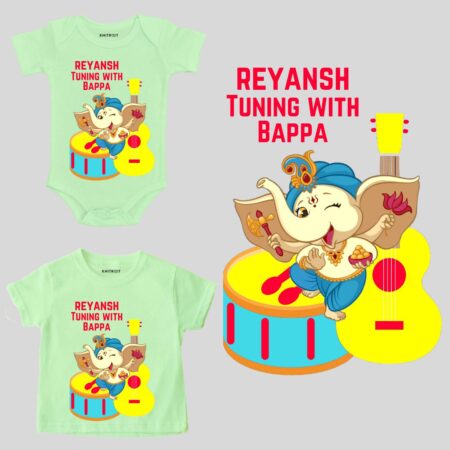 Tuning With Bappa Printed Outfit