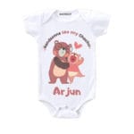 Handsome Like My Chachu Baby Romper