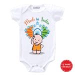 Made In India T shirt & Romper