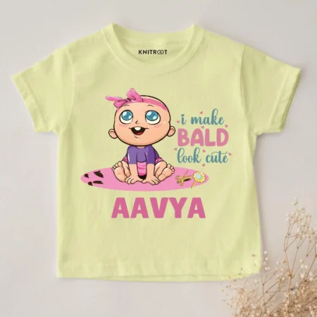 I Make Bald Look Cute Baby Wear