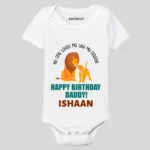 No One Loves Me Like My Daddy Baby Wear