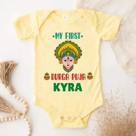 My First Durga Puja  Baby Wear