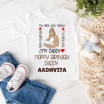 My Daddy Happy Birthday Daddy Baby Wear
